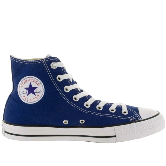 converse all star high tops blue